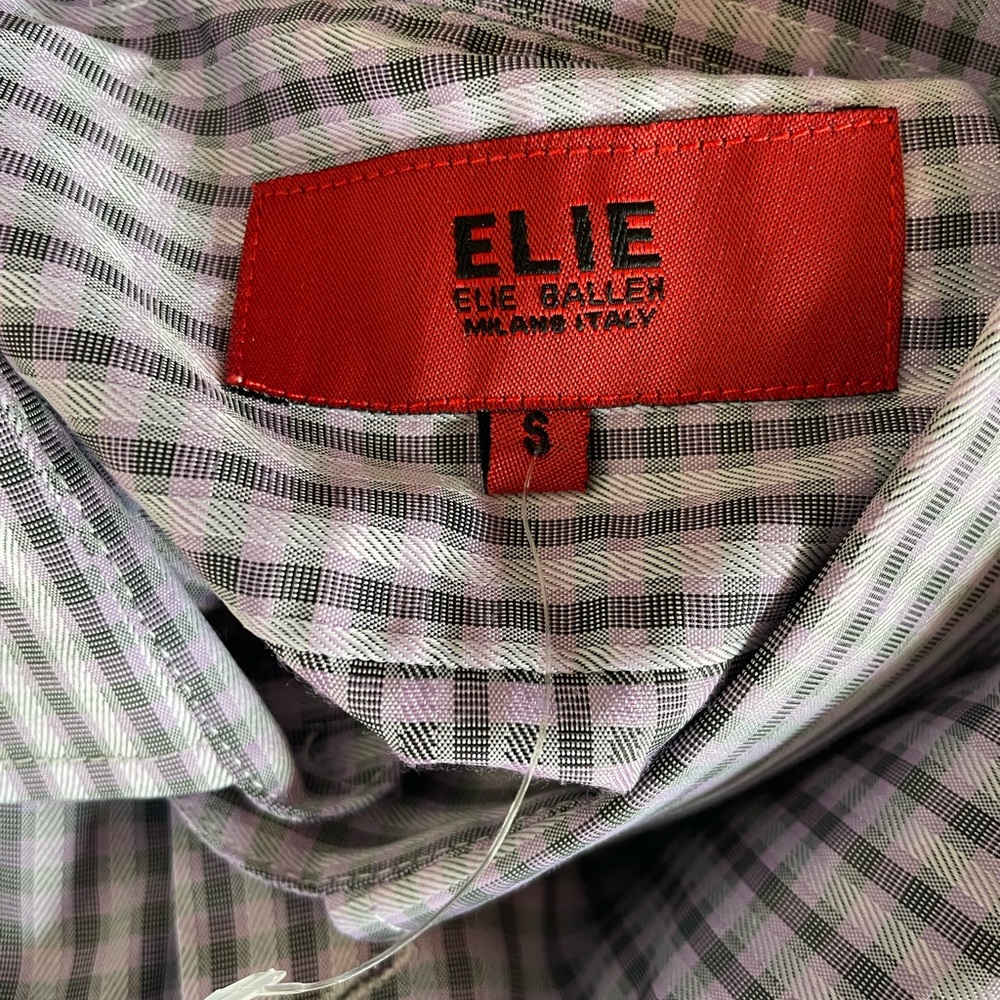 Black and White Casual Button Down Shirt